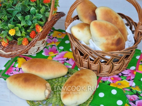 Пирожки с говяжьей печенью и капустой, рецепт с фото