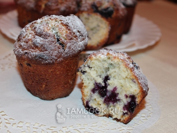 Классические американские маффины, рецепт с фото