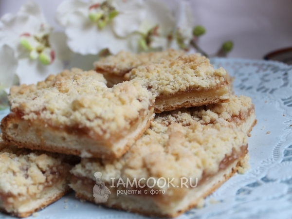 Немецкий Кухен со штрёйзелем, рецепт с фото