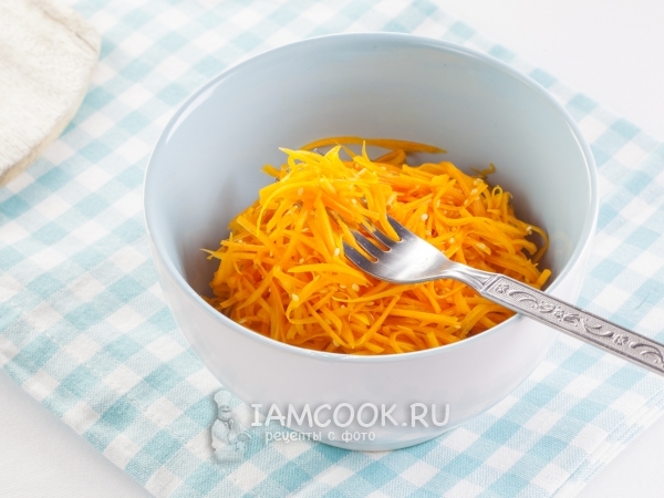 Салат из тыквы с медом, рецепт с фото