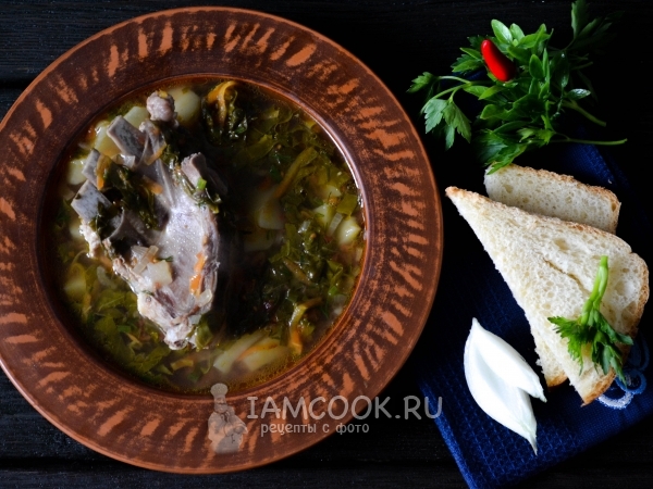 Борщ из баранины, рецепт с фото