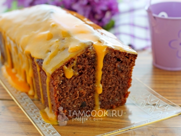 Кекс с шоколадом и красным вином, рецепт с фото