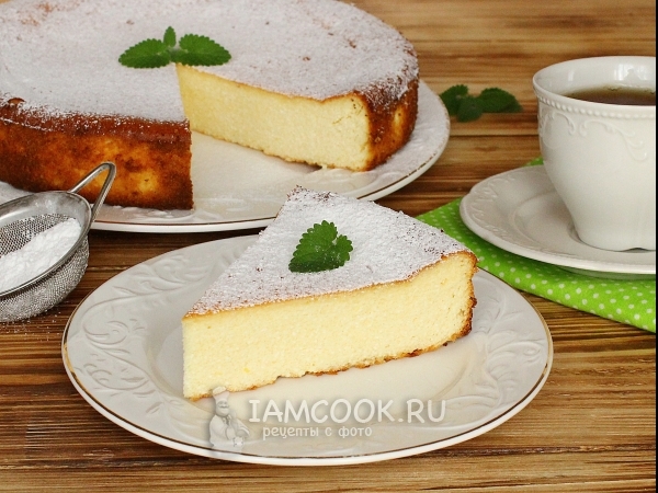 Воздушный творожник, рецепт с фото