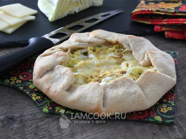 Галеты с сыром и капустой, рецепт с фото