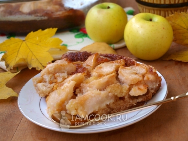 Яблочный пудинг, рецепт с фото