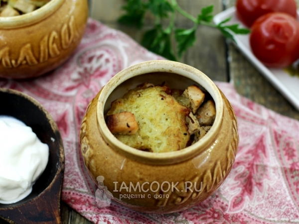 Драники в горшочке, рецепт с фото