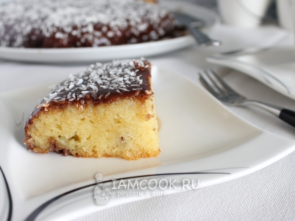 Австралийский кекс с кокосовой стружкой, рецепт с фото