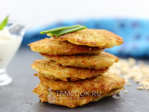 Оладьи из геркулеса, рецепт с фото