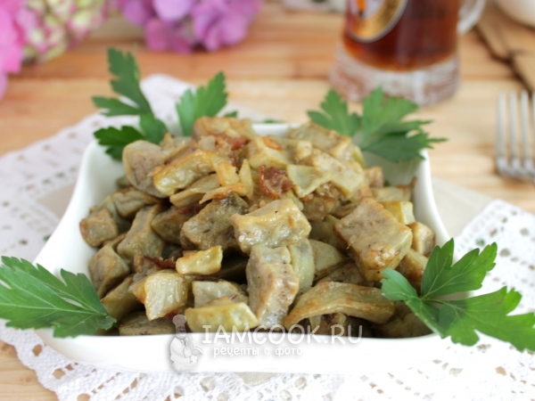 Закуска из баклажан с грибным вкусом, рецепт с фото