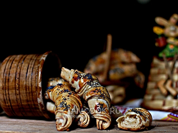 Рогалики на пиве, рецепт с фото