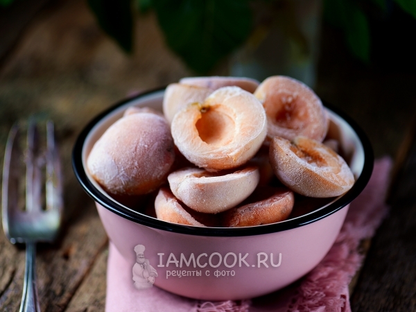 Заморозка абрикосов на зиму, рецепт с фото