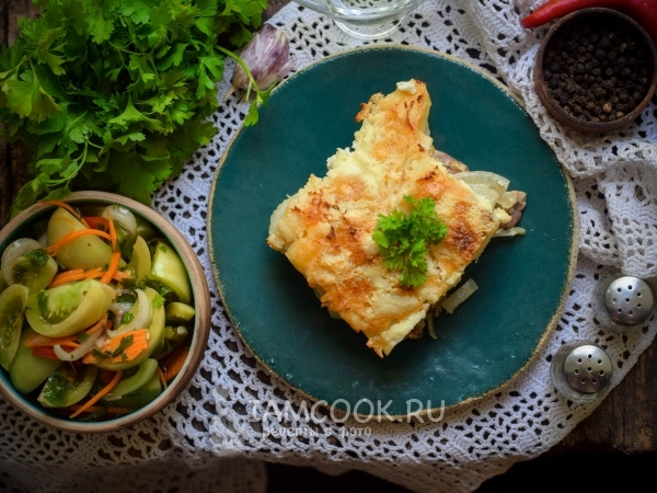 Картофель по-королевски (по-царски) в духовке, рецепт с фото