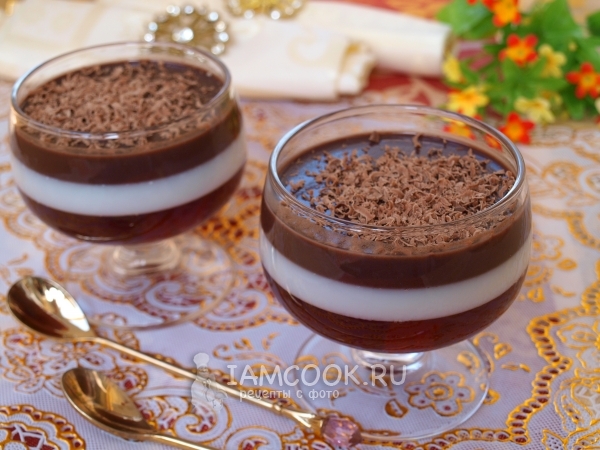 Желе слоями, рецепт с фото