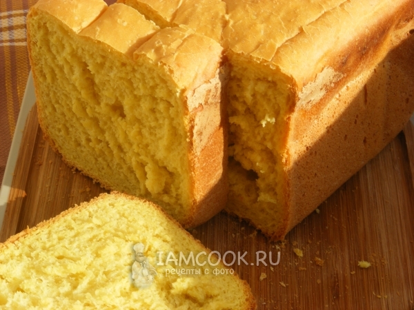 Белый хлеб с чесноком, рецепт с фото