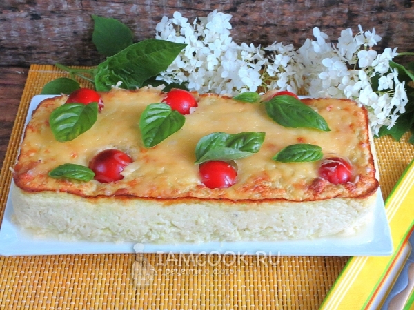 Суфле из кабачков, рецепт с фото