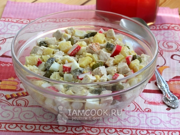 Салат «Столичный», рецепт с фото