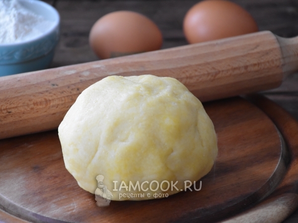 Песочное тесто для пирога, рецепт с фото