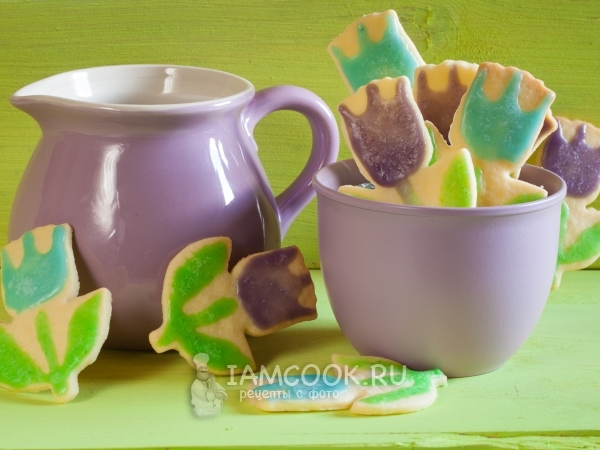 Печенье с глазурью, рецепт с фото