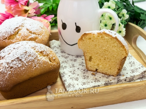 Кекс на желтках, рецепт с фото