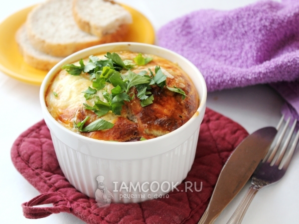 Запеканка баклажанная с мясным фаршем, рецепт с фото