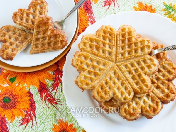 Картофельные вафли, рецепт с фото