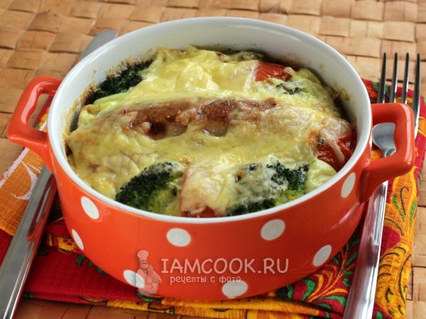Запеканка из брокколи с сыром, рецепт с фото