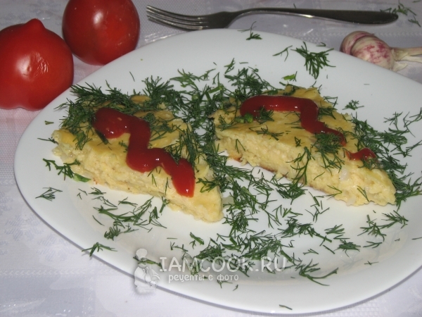 Пирог с кабачком и творогом, рецепт с фото