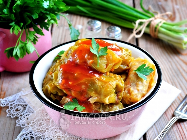 Голубцы диетические, рецепт с фото