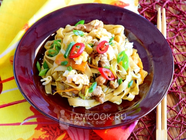 Бами горенг, рецепт с фото