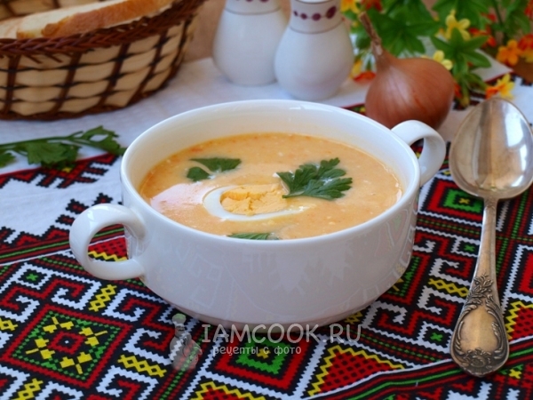 Суп из плавленых сырков, рецепт с фото
