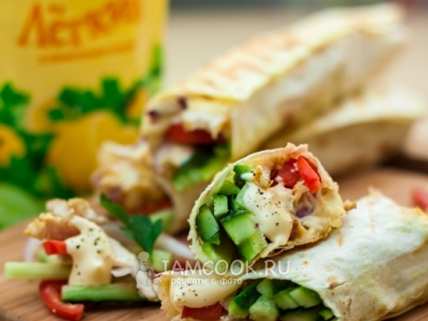 Донер кебаб, рецепт с фото