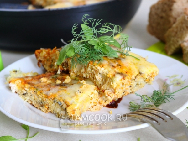 Рыба в омлете в духовке, рецепт с фото