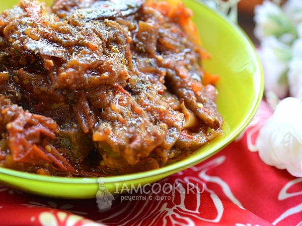 Икра из замороженных овощей, рецепт с фото