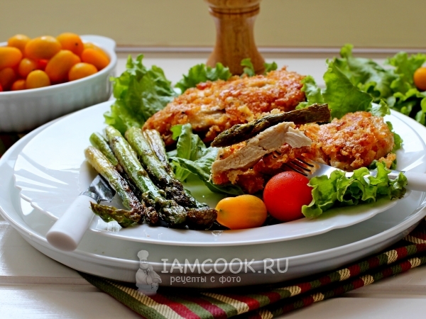 Куриные грудки в сырном кляре, рецепт с фото