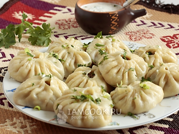 Буузы, рецепт с фото
