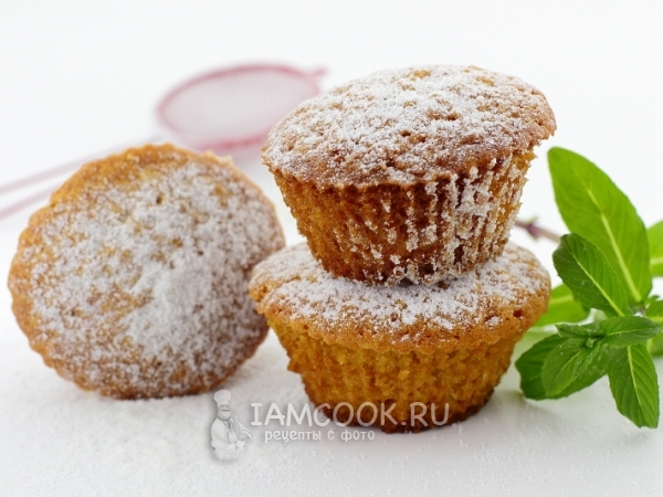 Маффины ванильные, рецепт с фото