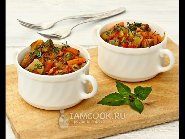 Овощное рагу с говядиной, рецепт с фото