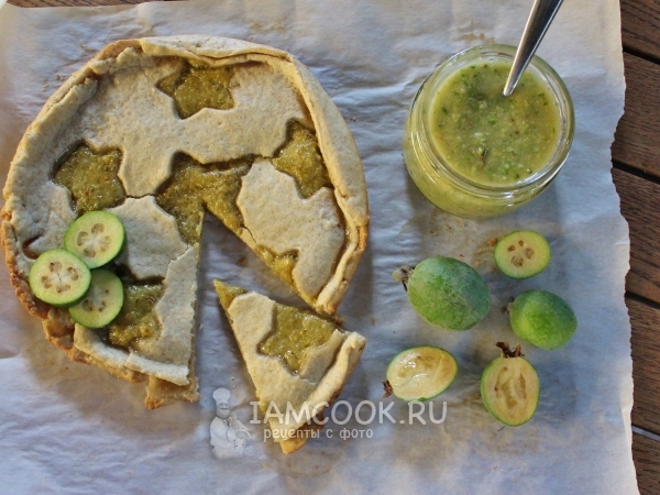 Пирог с фейхоа, рецепт с фото