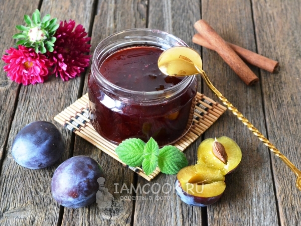 Сливовый джем в мультиварке, рецепт с фото