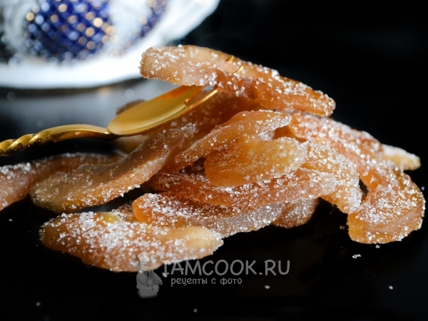 Цукаты из яблок, рецепт с фото