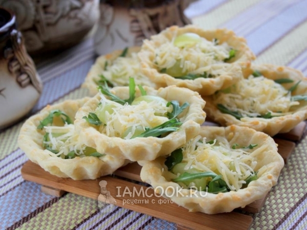 Тарталетки с сыром, рецепт с фото
