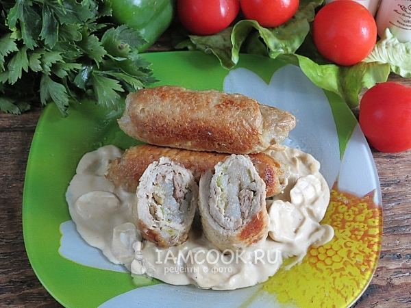 Крученики по-львовски, рецепт с фото