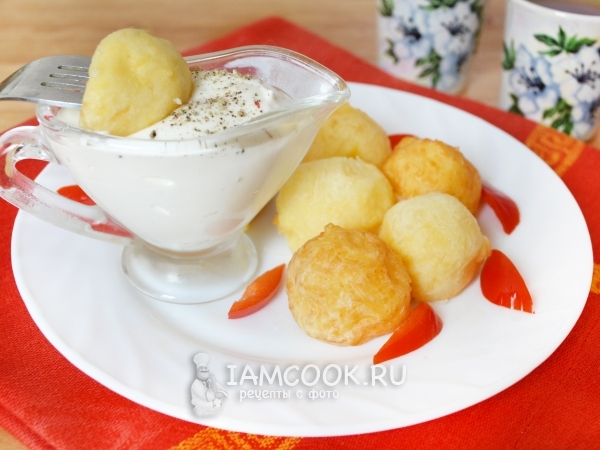 Сырные шарики , рецепт с фото