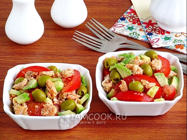 Салат «Волшебная рыбка», рецепт с фото