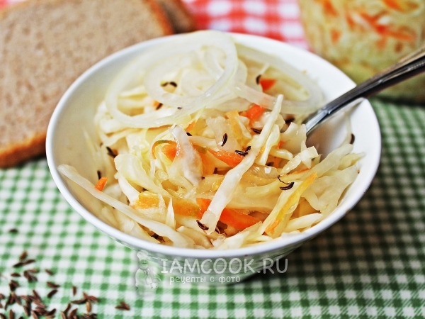 Засолка капусты на зиму в банках, рецепт с фото