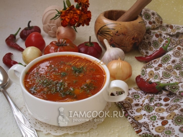 Суп с мясным фаршем в восточном стиле, рецепт с фото