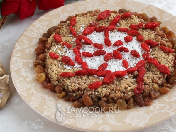 Коливо из пшеницы, рецепт с фото