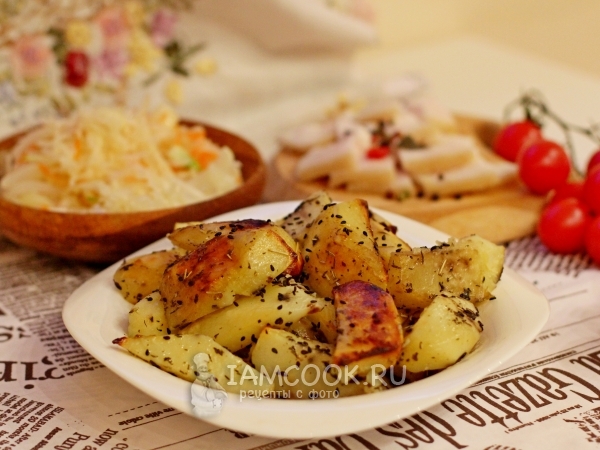 Картофель в пакете для запекания, рецепт с фото