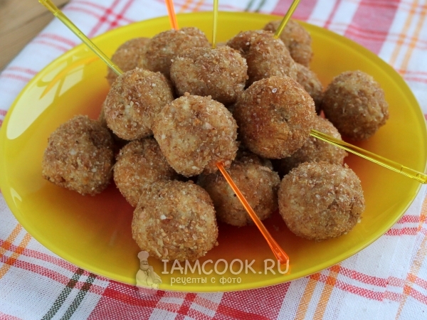 Крокеты рыбные, рецепт с фото