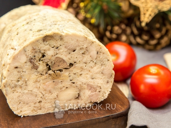 Ветчина из курицы в домашних условиях, рецепт с фото